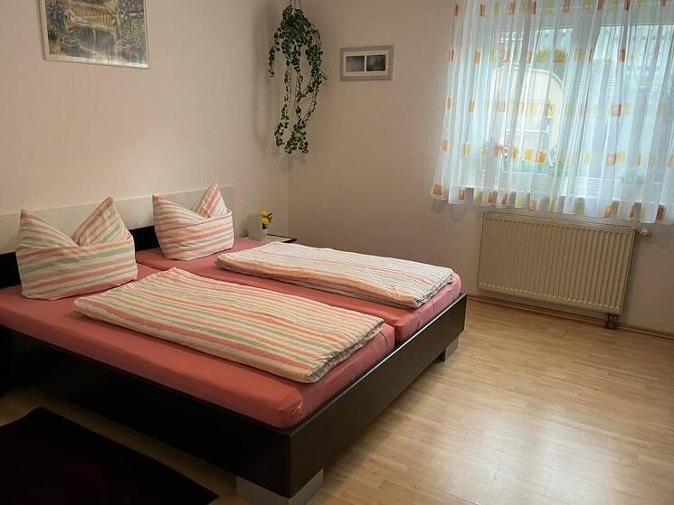 Das zweite Schlafzimmer in der Ferienwohnung Locherer.