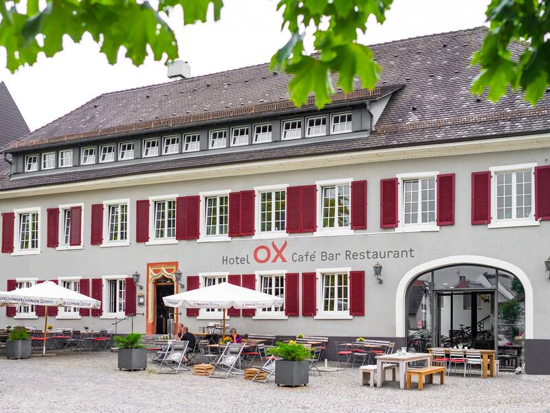 Das OX Hotel am Ochsenplatz.