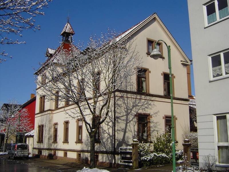 Haus Ulrika im Winter von außen